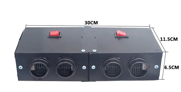 12V Car Heater with High Power Defroster Fan
