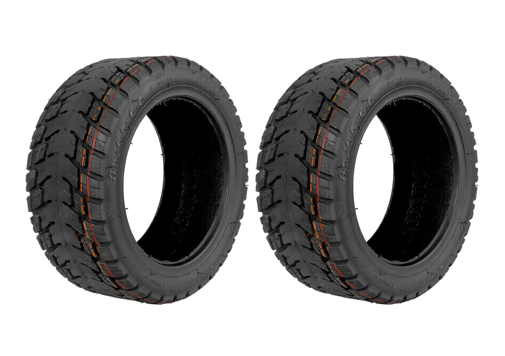 ZAITUO 10" 85/65-6.5 Rubber Explosion-proof Tubeless Tire 10-inch Replacement for Ninebot Segway Self-Balancing Scooter Xiaomi Mini Pro GOTRAX GX2 Hoverboard Electric Scooter Tyre Wheel Parts (2)