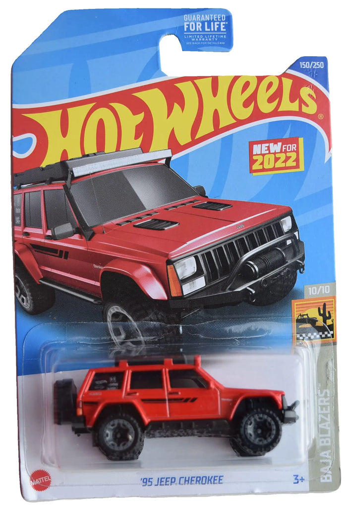 Hot Wheels 95 Jeeps Cherokee