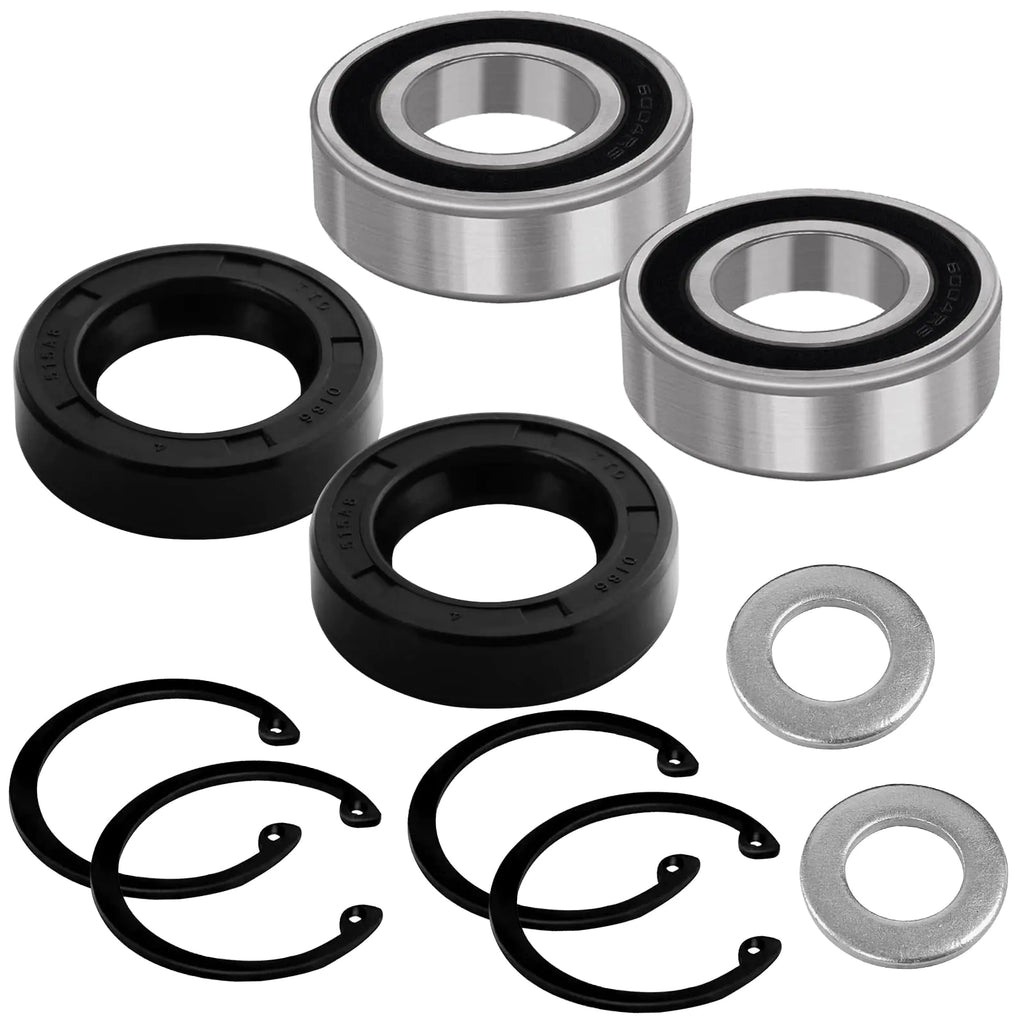 Golf Cart Rear Axle Shaft Bearing & Seal Kit for EZGO TXT RXV Marathon Medalist 1978-UP Electric Golf cart OEM 611931 15112-G1 15112G1 70181-G01 70181G01 620343 2 Pack