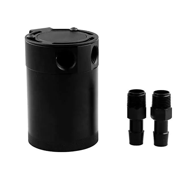 Dual Inlet Oil Recovery Bottle with High Flow Exhaust Pipe