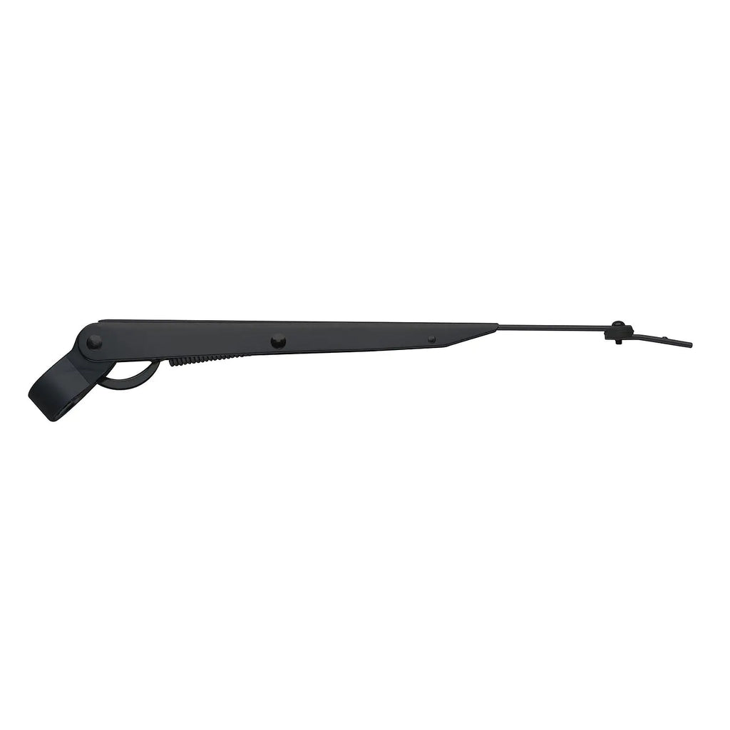 Marinco 33012A Wiper Arm Deluxe Black Stainless Steel Single 10"-14" Adjustable