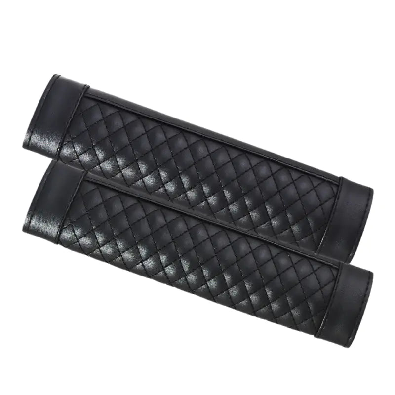 Car Seat Belt Cushion Cover in Artificial Leather (1 Pair)