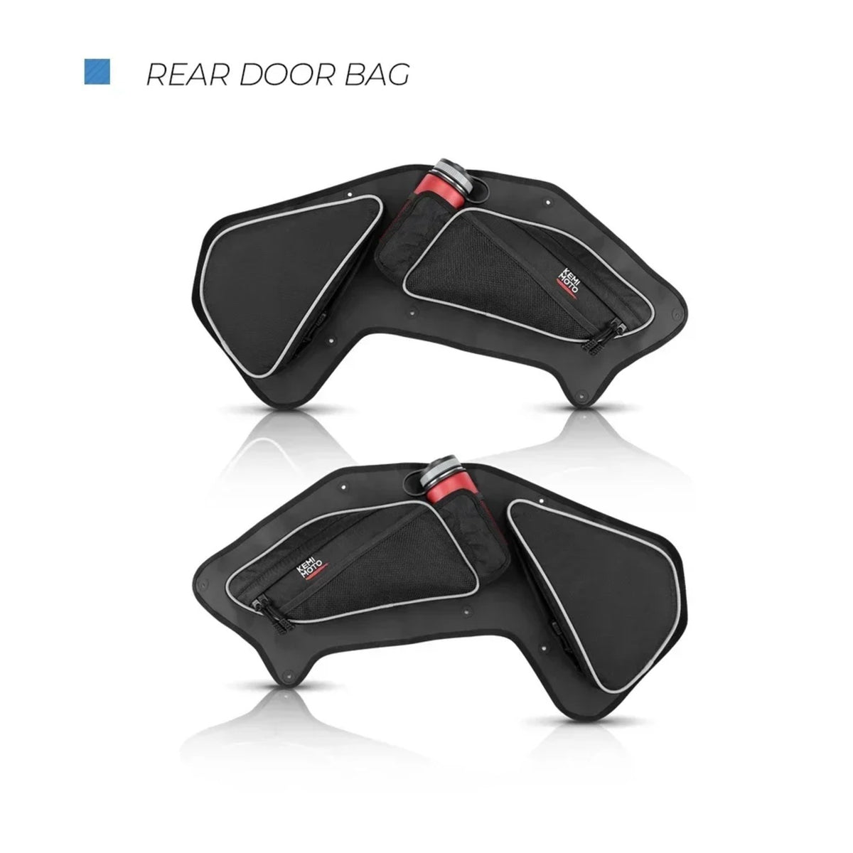 Door Bags with Knee Pads for Polaris RZR Pro XP, Pro R & Turbo R – view 9