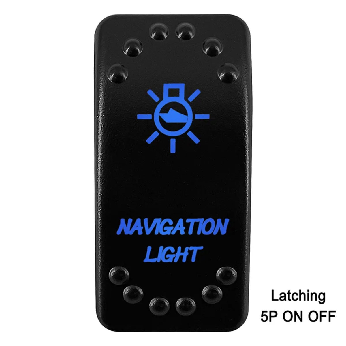 Waterproof Rocker Switch with Blue LED, 12V/24V, for UTV & SXS – view 29