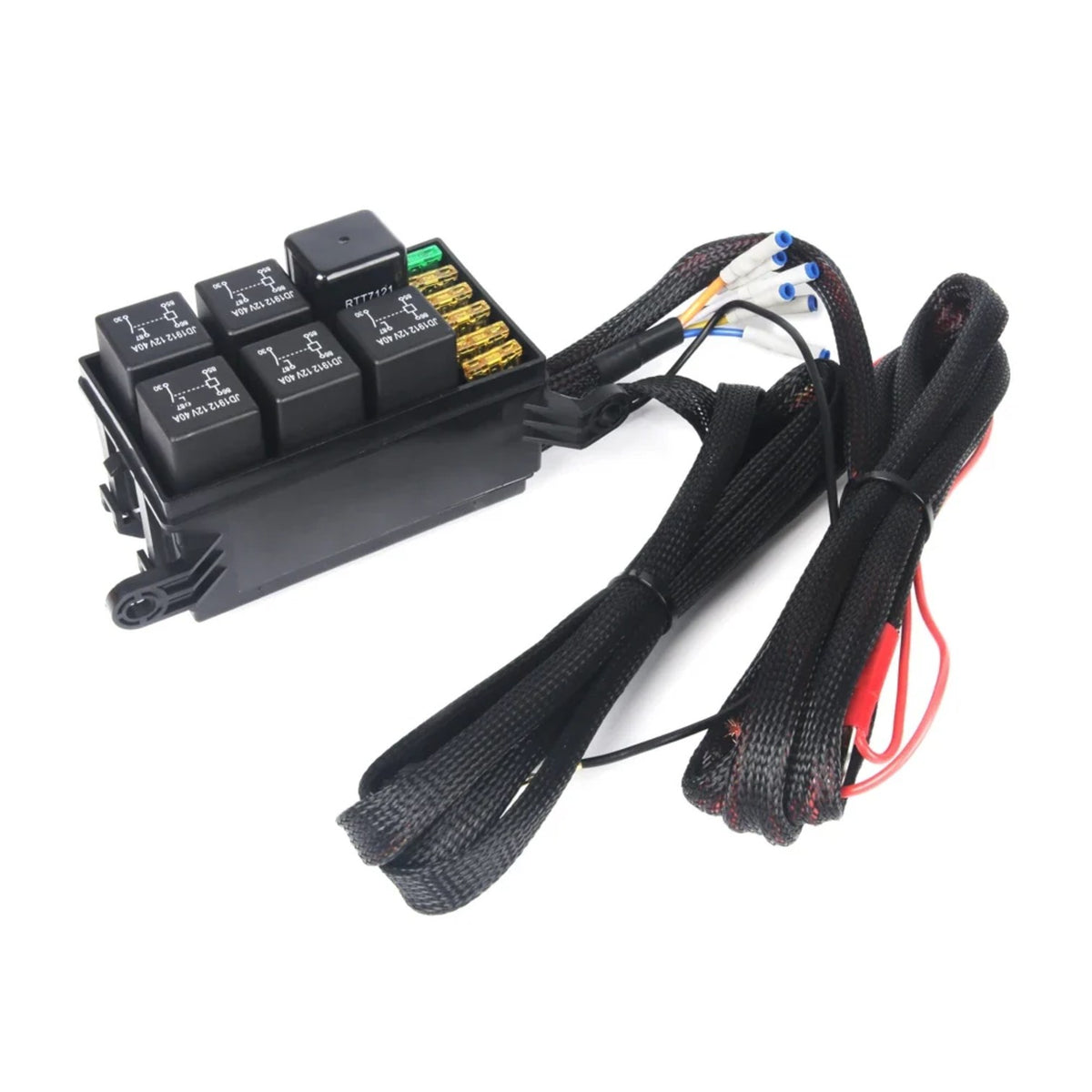 7-Color 6-Gang Touch Switch Panel with Relay Box for UTV & SXS – view 6