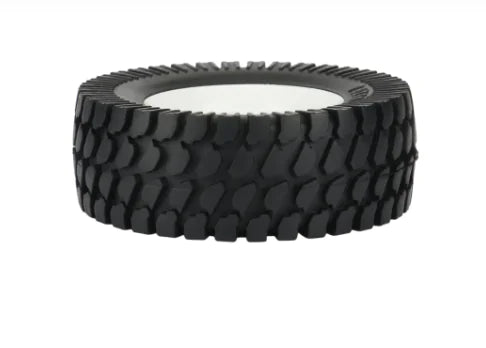 4PCS 1.55 Metal Beadlock Wheel Rim Tire Set for RC