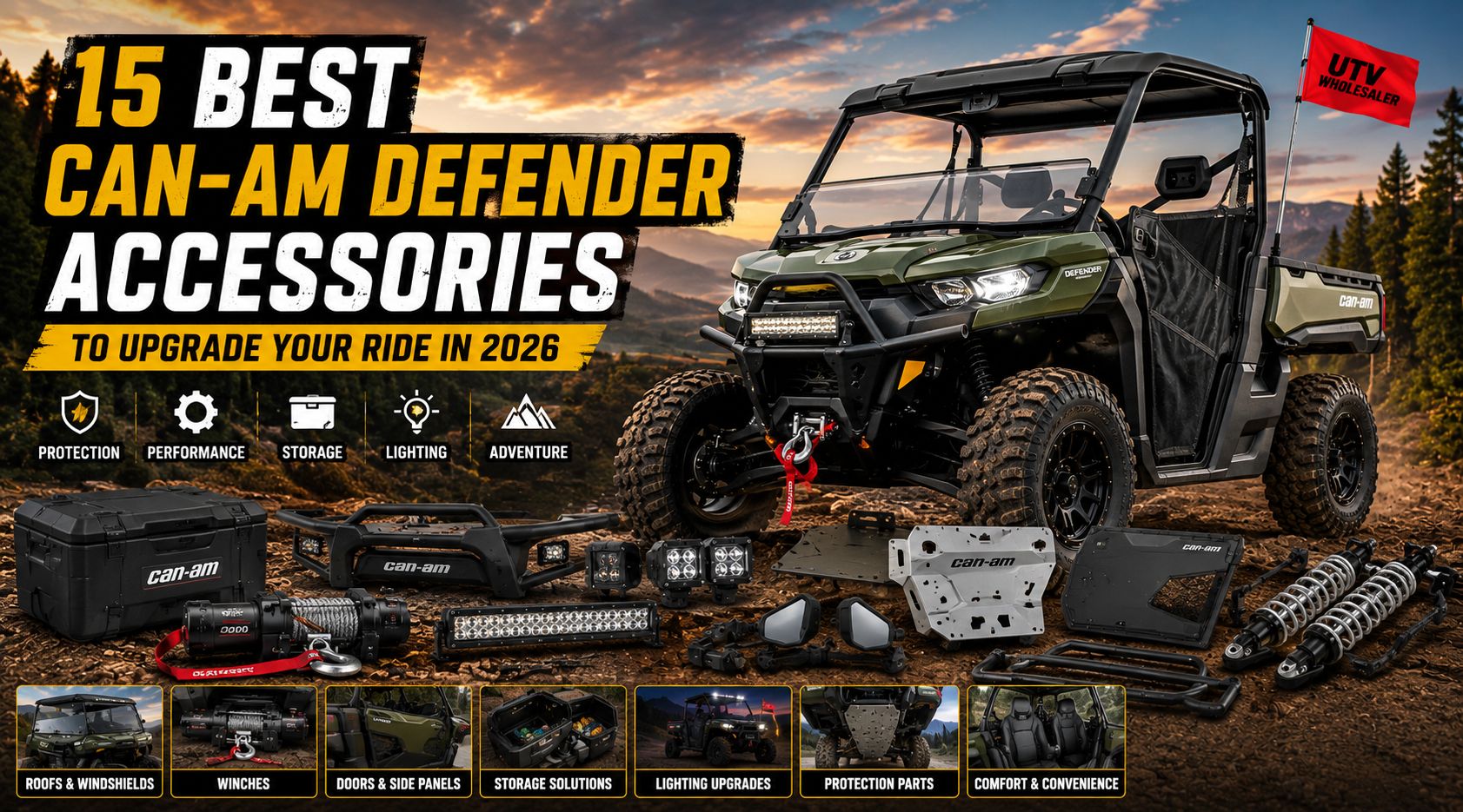 15 Best Can-Am Defender Accessories
