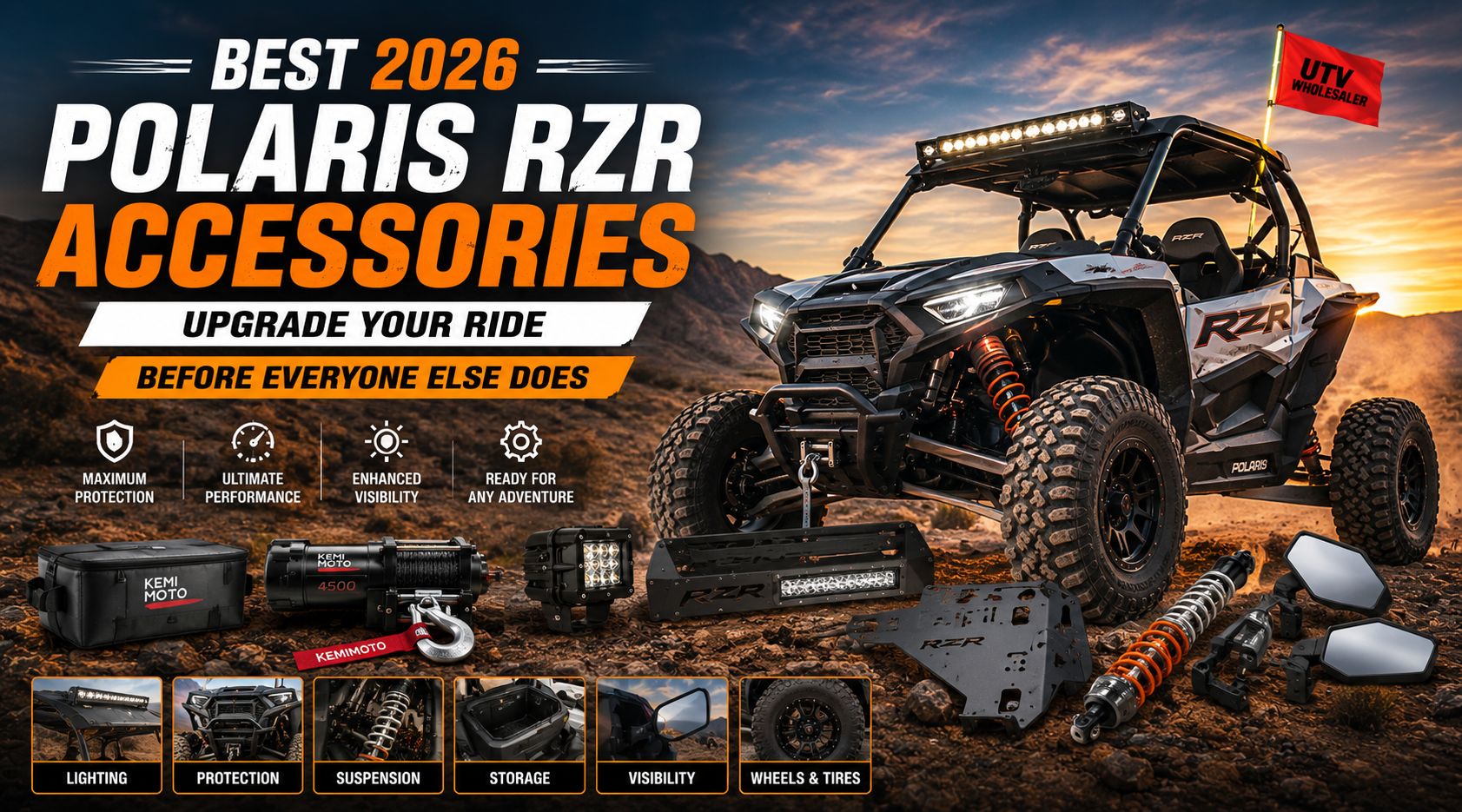 Best 2026 Polaris RZR Accessories: Upgrade Your Ride Before Everyone Else Does