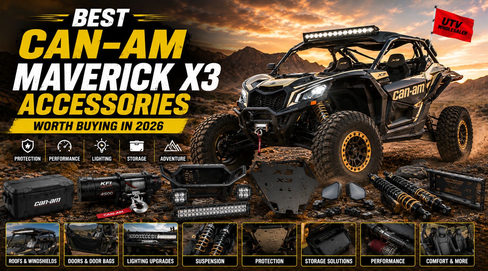 Can-Am Maverick X3 Accessories