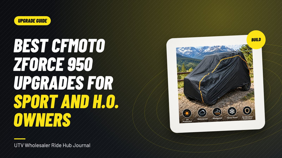 Best CFMOTO ZForce 950 Upgrades for Sport and H.O. Owners