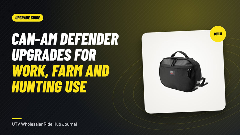 Can-Am Defender Upgrades for Work, Farm and Hunting Use