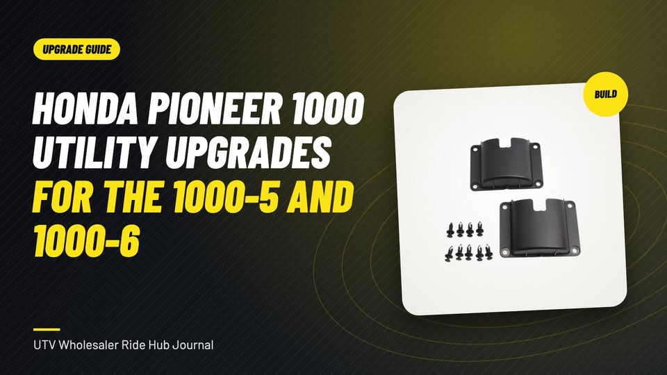 Honda Pioneer 1000 Utility Upgrades for the 1000-5 and 1000-6