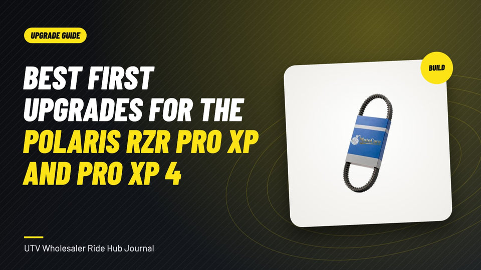 Best First Upgrades for the Polaris RZR Pro XP and Pro XP 4