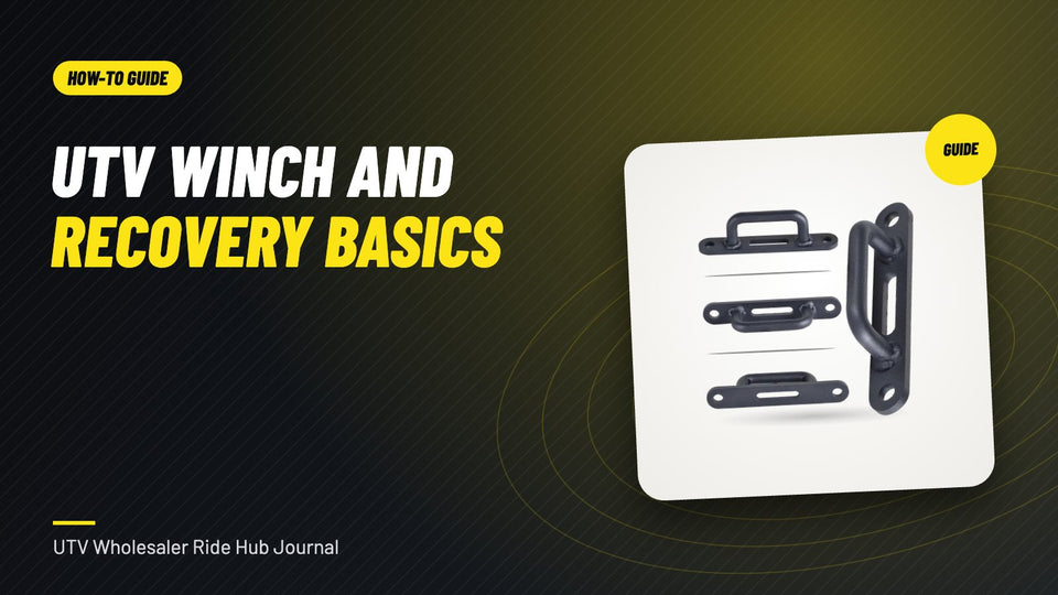 UTV Winch and Recovery Basics: Gear, Rigging and Safe Pulls