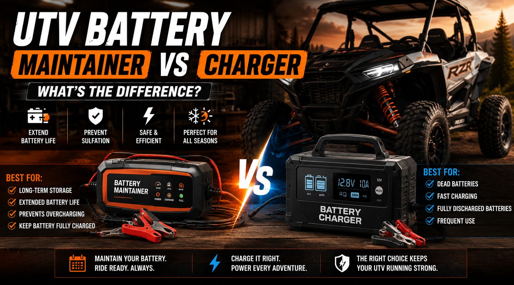 utv battery maintainer
