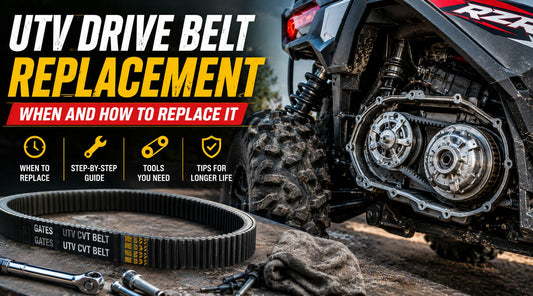 utv drive belt replacement