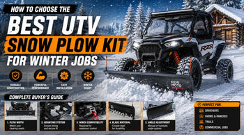 How to Choose the Best UTV Snow Plow Kit for Winter Jobs