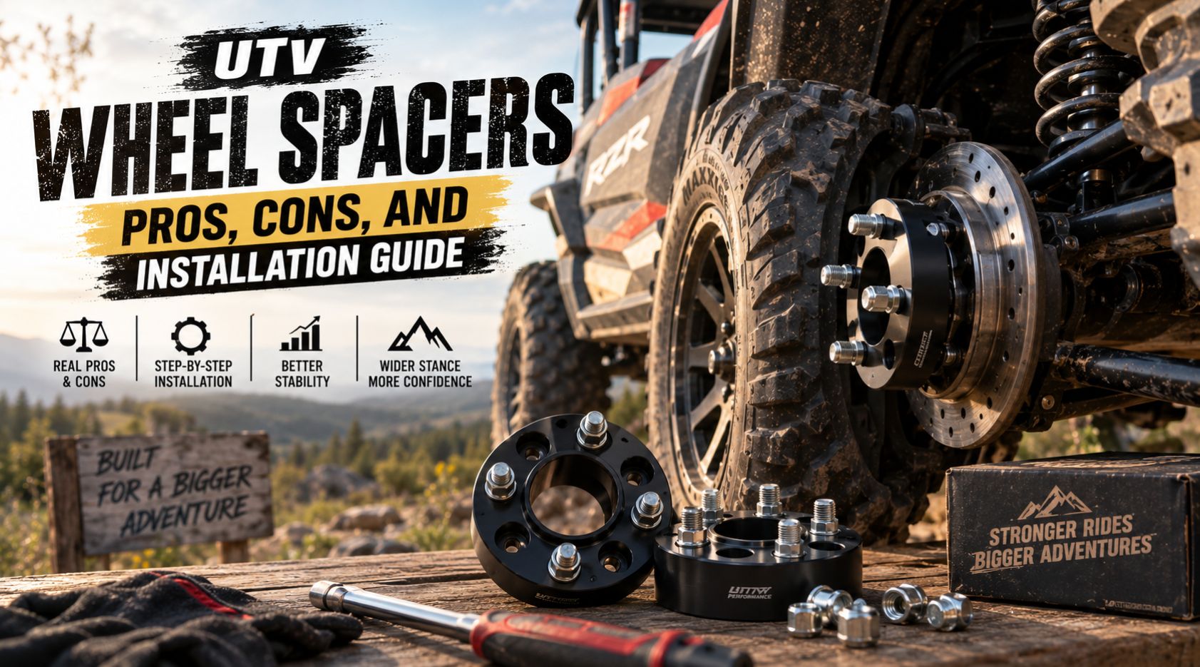 utv wheel spacers