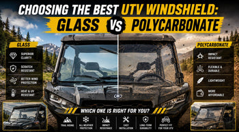 Choosing the Best UTV Windshield: Glass vs Polycarbonate