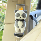 Cute Plush Cartoon Car Seat Belt Shoulder Pads for Kids