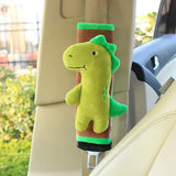 Cute Plush Cartoon Car Seat Belt Shoulder Pads for Kids