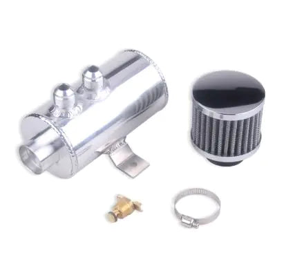 Aluminum 3-AN10 Fuel Tank with Baffle & Respirator Filter