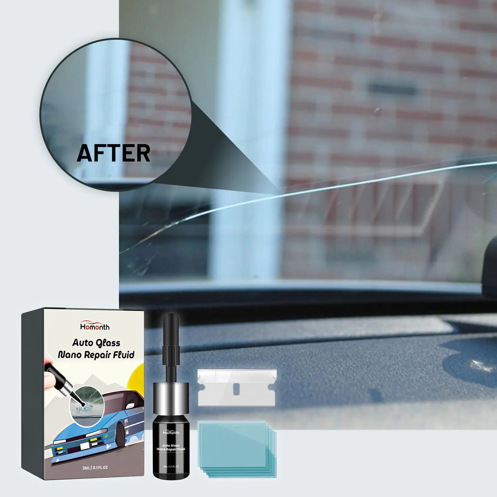 Homonth Nano Repair Liquid for Car Windshield Cracks