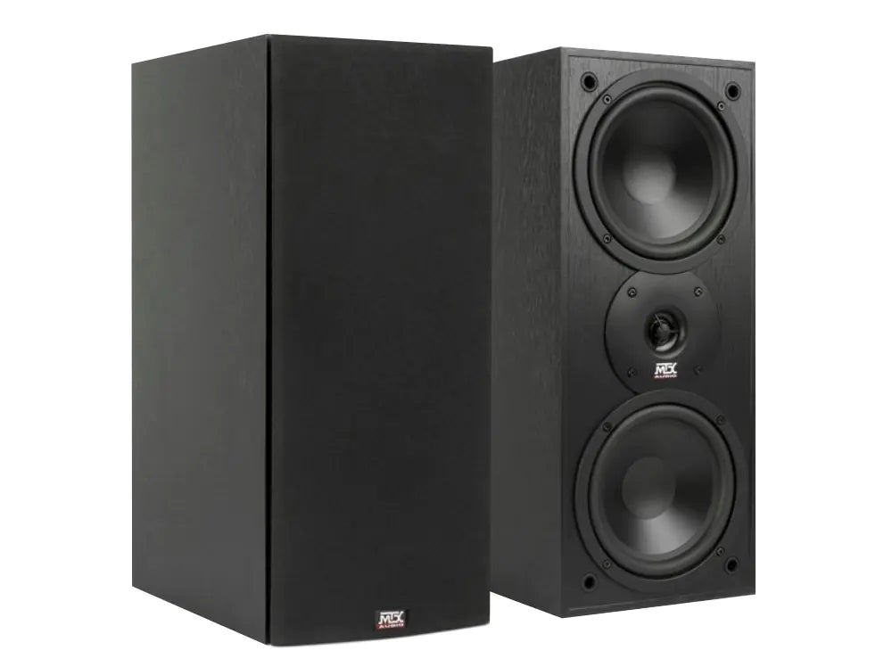 MTX Audio MONITOR60I 6.5" 2-Way Monitor Series Bookshelf Speakers Black
