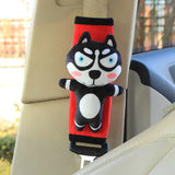 Cute Plush Cartoon Car Seat Belt Shoulder Pads for Kids