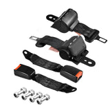 Orle Oko Golf Cart Seat Belts 2 Pack Retractable Universal Golf Cart Seat Belt Kit Compatible with EZGO TXT RXV Yamaha Club Car DS Precedent Yamaha UTV & Most Golf Cart (Style 3)
