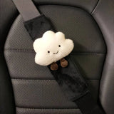 Soft and Cute Car Seat Belt Shoulder Protectors (1 Pair)