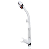 Supertrip Adults Dry Snorkel Easy Breath Scuba Diving Snorkel with Splash Guard and Top Valve Freediving Snorkeling Swimming Snorkel for Adults Youth