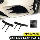 2pcs Universal Car Bumper Vent Decoration Stickers