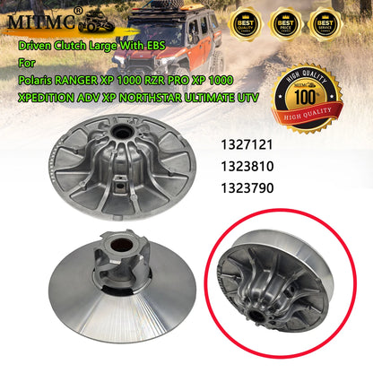 Secondary Driven Clutch Assembly with EBS for Polaris Ranger XP 1000, RZR Pro XP & Xpedition
