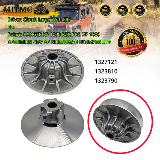 Secondary Driven Clutch Assembly with EBS for Polaris Ranger XP 1000, RZR Pro XP & Xpedition