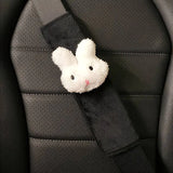 Soft and Cute Car Seat Belt Shoulder Protectors (1 Pair)
