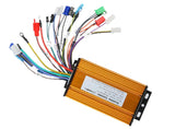 Gueiddi Ebike Brushless Controller 48V/64V/72V Brushless Motor Controller 3 Mode Metal 1000W-1500W Motor Brushless Controller High Power Universal Brushless DC Motor Controller for Ebike & Scooter