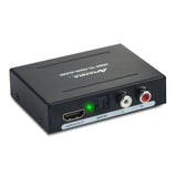 HDMI Audio Extractor 1080P HDMI to HDMI Digital Audio Optical Toslink SPDIF L/R Stereo Analog Audio Converter Splitter HDMI Audio Adapter for TV Box
