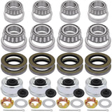 Ruikarhop 25580 14125A Boat Trailer Hub Wheel Axles Bearing Kits for 5200-7000 LB.Tandem Axles (4 Sets)