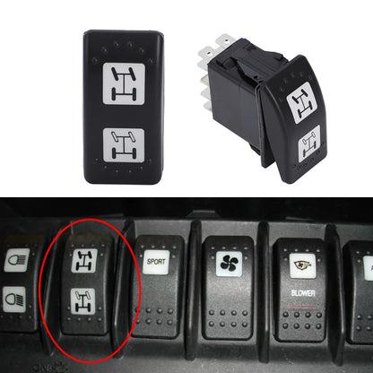 4WD Rocker Switch, OEM Replacement for Can-Am Commander & Maverick 1000R