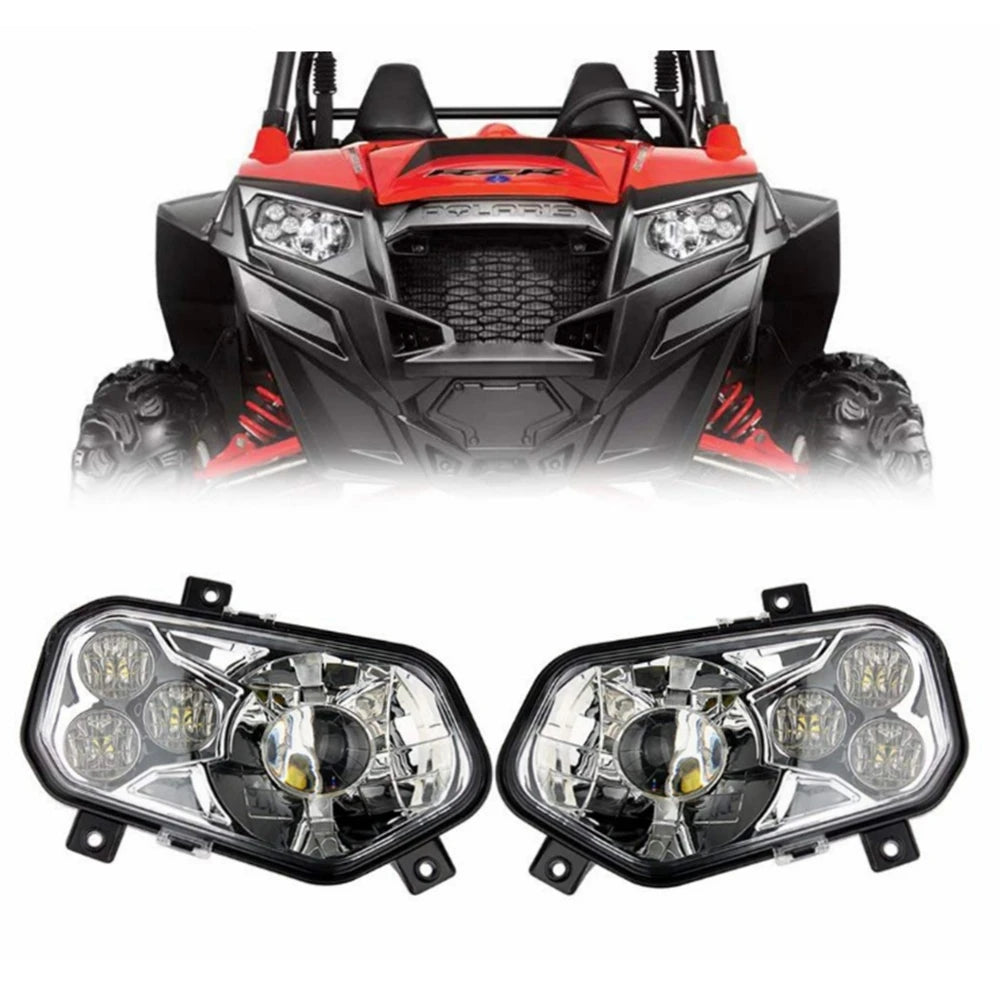 LED Projector Headlight, High and Low Beam for Polaris Ranger XP 900 (2013–2019)