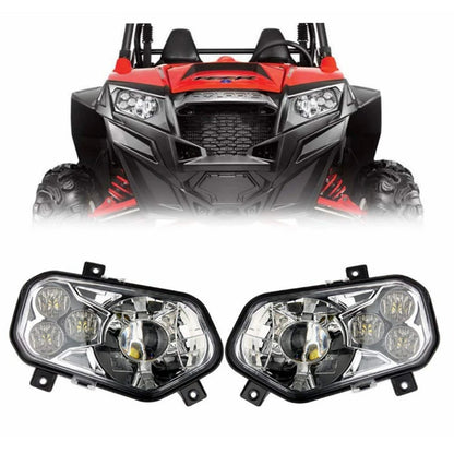 LED Projector Headlight, High and Low Beam for Polaris Ranger XP 900 (2013–2019)