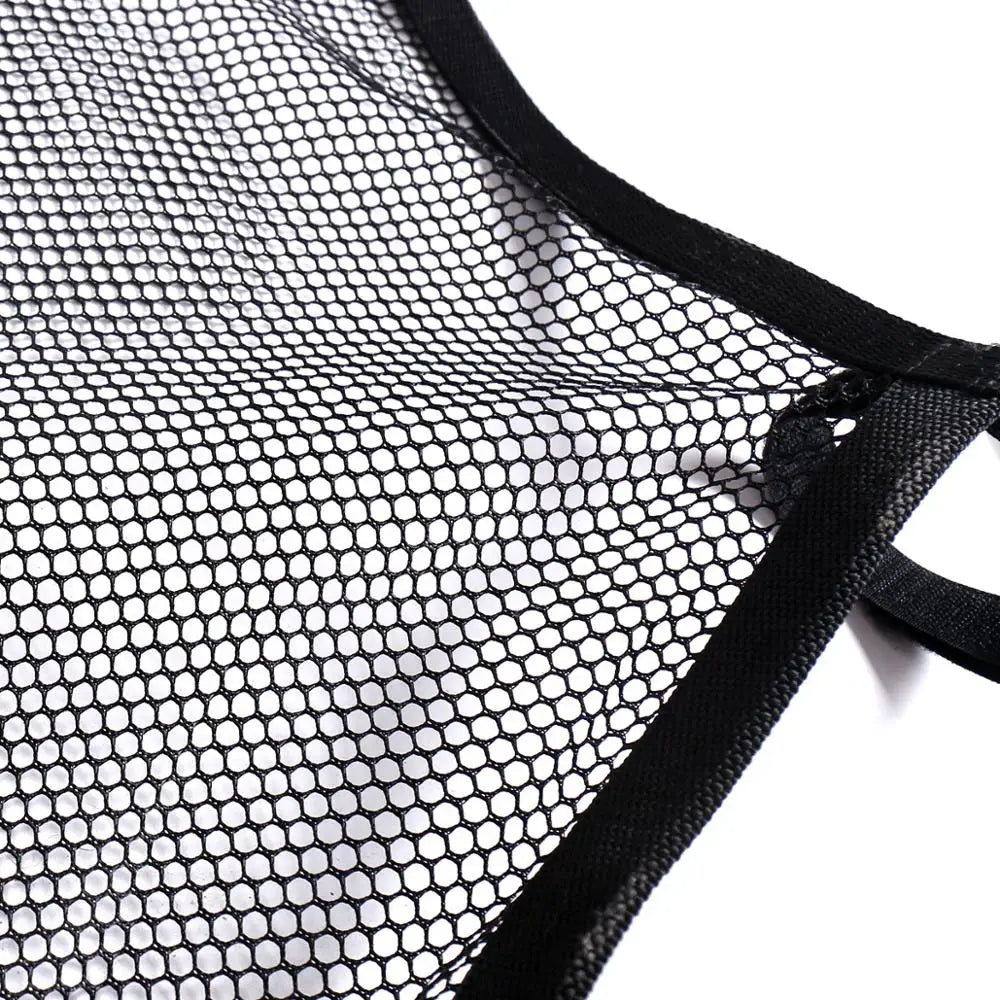 Left and Right Black Side Window Mesh Screens for Can-Am Maverick X3 (2017–2023)