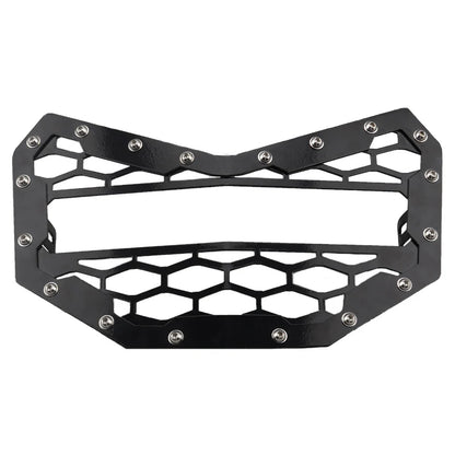 Stainless Front Grille with LED Light Bar for Can-Am Maverick X3 (2017–2026)