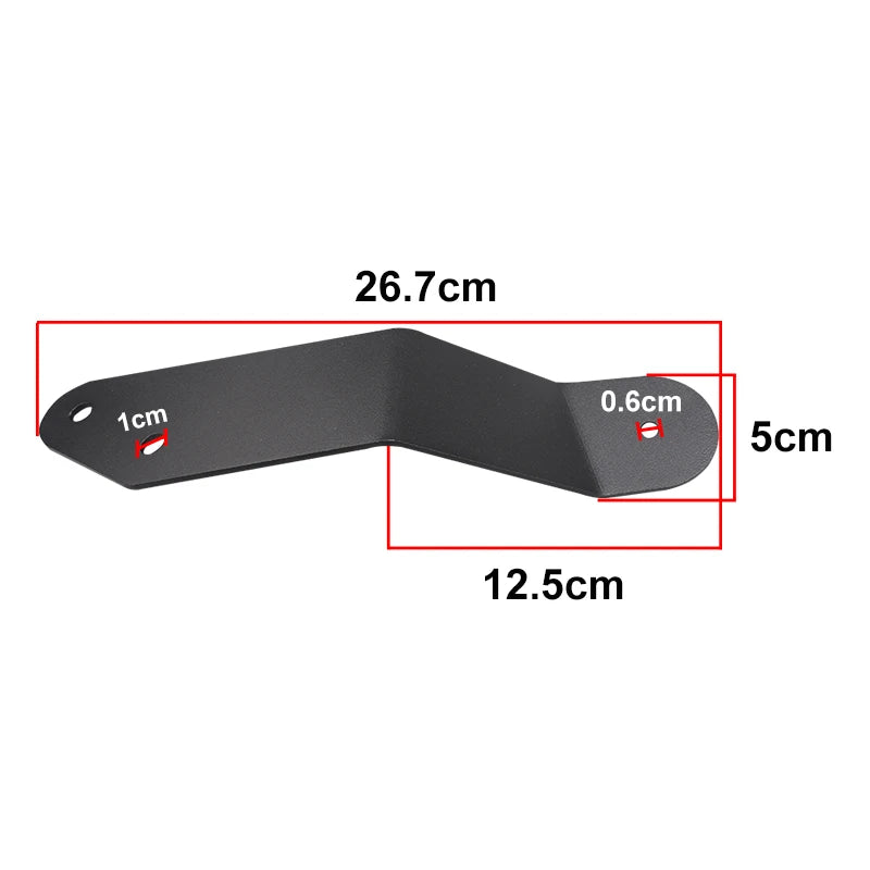 Windshield Mount Brackets for 42-Inch LED Light Bar for Can-Am Maverick 1000R & Commander