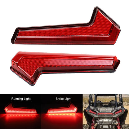 LED Tail Light Brake Lamps (Pair) for Polaris RZR XP Turbo (2016–2021)