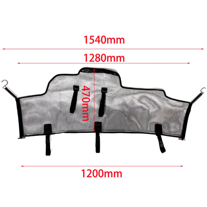 3-Piece Black Windscreen Mesh Kit for Can-Am Maverick X3 (2017–2020)