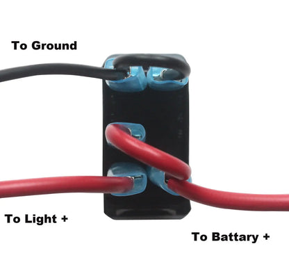 4x4/2x4 Rocker Switch, Red & Green LED for UTV & SXS