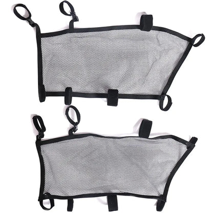 Left and Right Black Side Window Mesh Screens for Can-Am Maverick X3 (2017–2023)